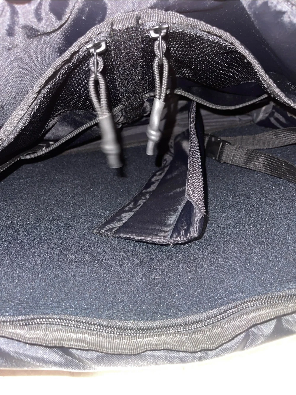 Black Tactical Messenger Bag with Padded Strap organization baby bag Men’s
